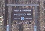 Trail of Tears Sign